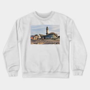 Tea Pot & Lighthouse in Warnemünde - Baltic Sea Crewneck Sweatshirt